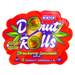 Dozo Donut Prerolls 4.20 g | Strawberry Lemonade (Sativa)