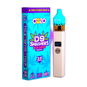 3.5g Dozo D9 Smashers THC-A Disposable: Blue Slush (Sativa)