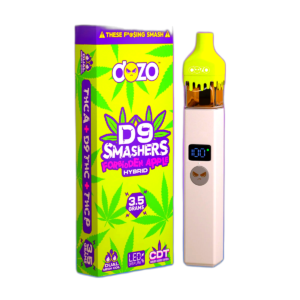 3.5g Dozo D9 Smashers THC-A Disposable: Forbidden Apple (Hybrid)