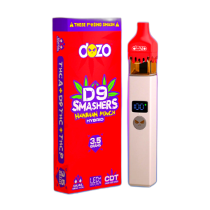 3.5g Dozo D9 Smashers THC-A Disposable: Hawaiian Punch (Hybrid)