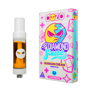 DOZO Diamond Sauce Live Rosin THC Cart