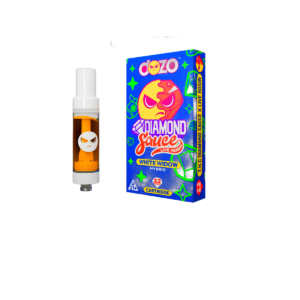 DOZO Diamond Sauce Live Rosin THC Cart | White Widow (Hybrid)