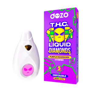 5g Liquid Diamonds Disposable | Purple Headbandz (HYBRID)