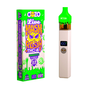 3.5g Dozo Live Hash Rosin THC-A Vape: Rainbow Belts (Hybrid)